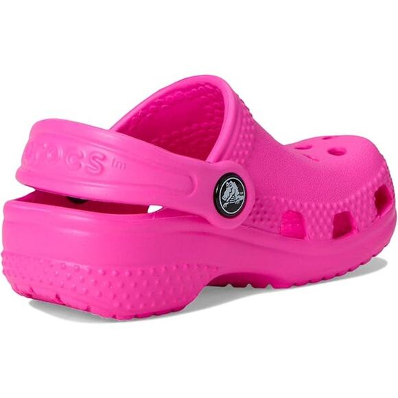 NWT Crocs Classic Clogs Kids Pink Crush Size 2M US Unisex Toddler/Little/Big Kid - Picture 6 of 7